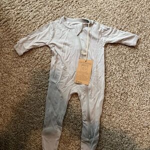 Kyte Baby Longsleeve Footie—Storm